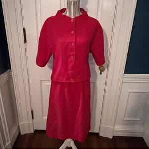 Vintage California girl Jackie O dress suit 50s 60s 124d